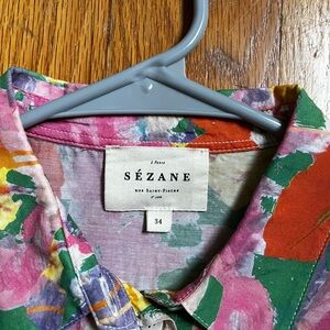 Sézane Pierro Shirt size XS